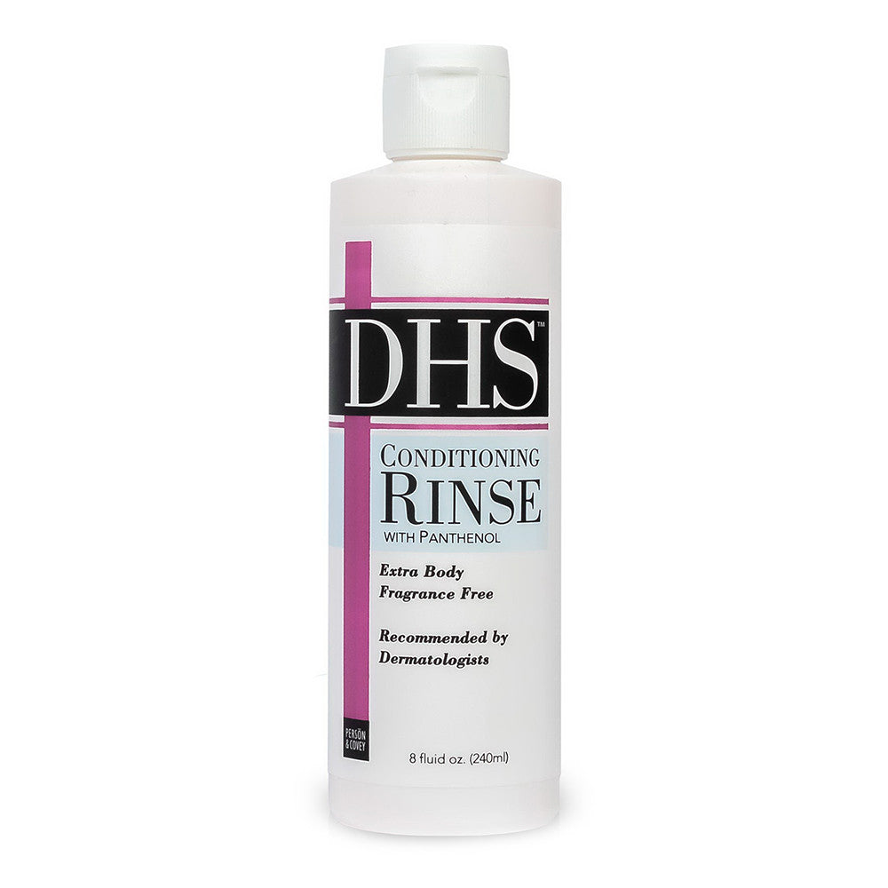 DHS Conditioning Rinse For Hair With Panthenol Extra Body, Fragrance Free, 8 Oz